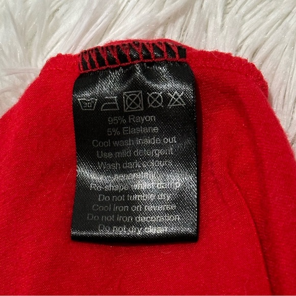 Women’s Alphalete Red Crop Top Size S - Picture 8 of 8